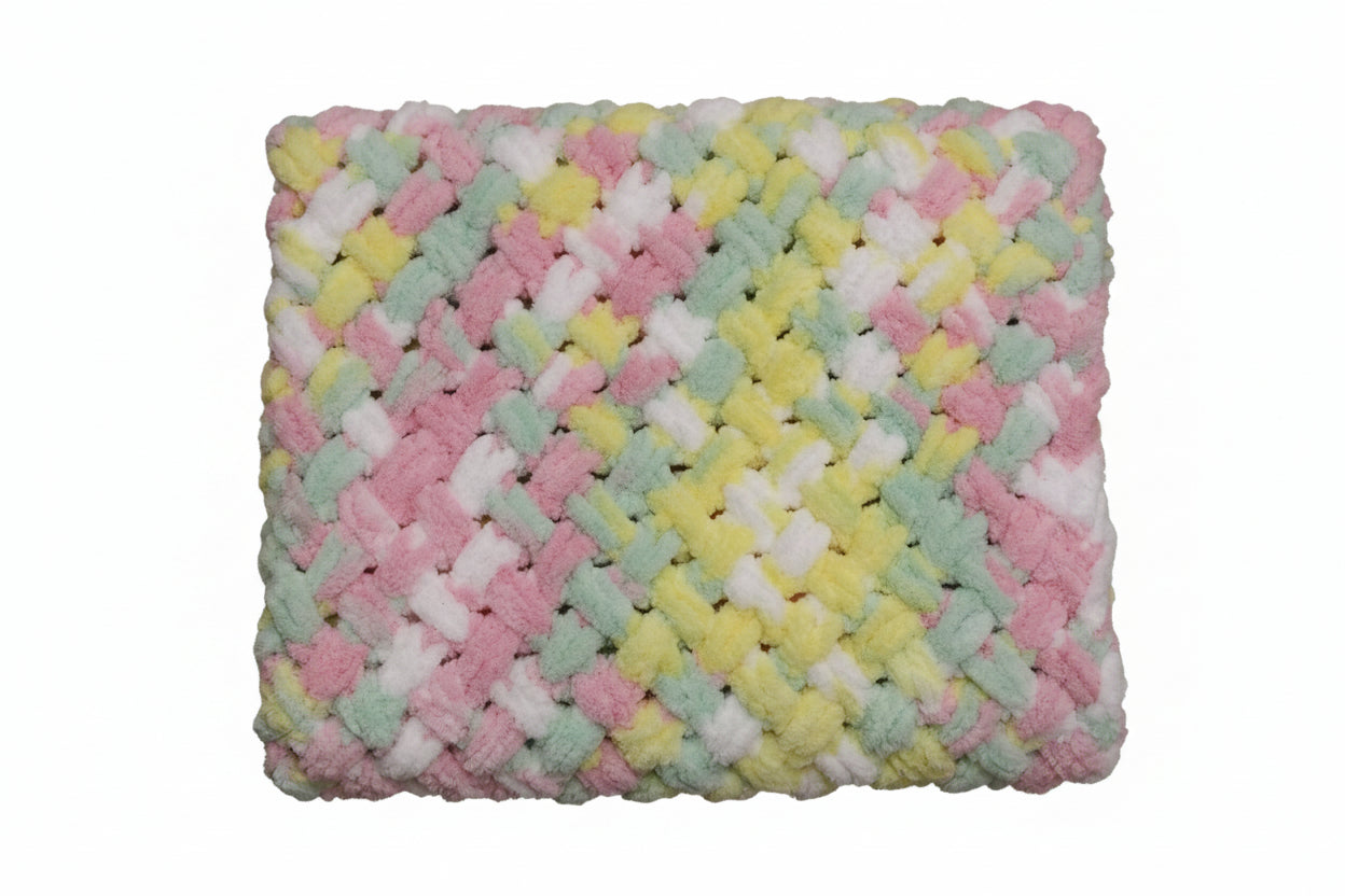 Margas pledukas iš Alize Puffy siūlų