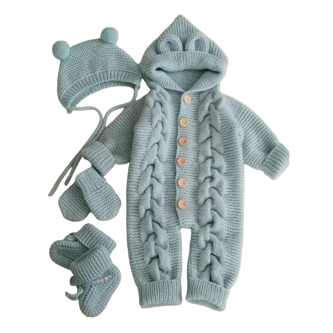 Komplektukas iš pusvilnės