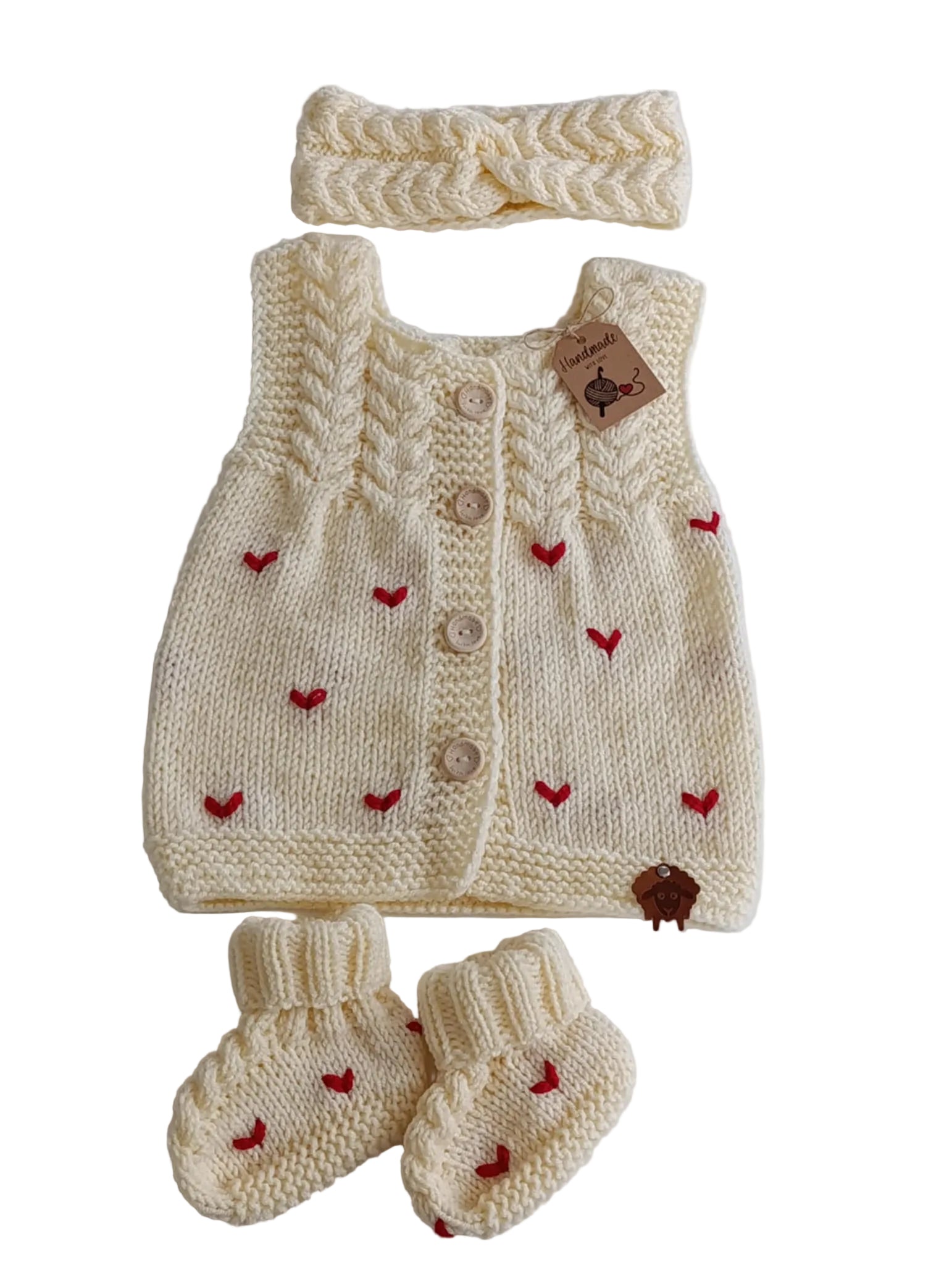 Komplektukas iš pusvilnės