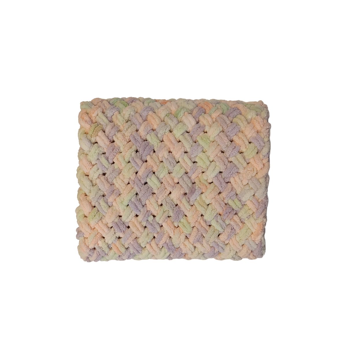 Šiltas megztas pledukas