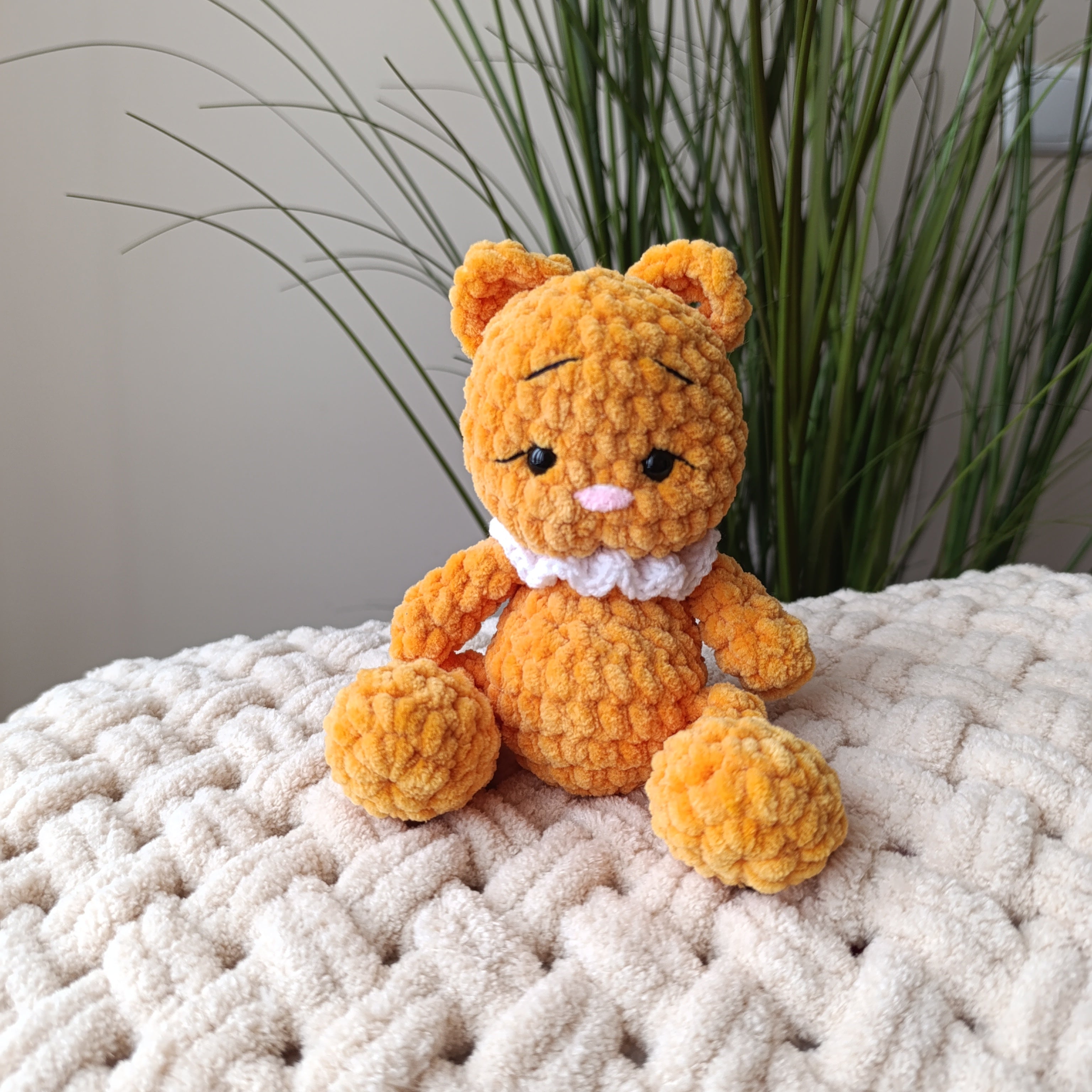 Žaisliukas kačiukas iš Himalaya Dolphin Baby siūlų