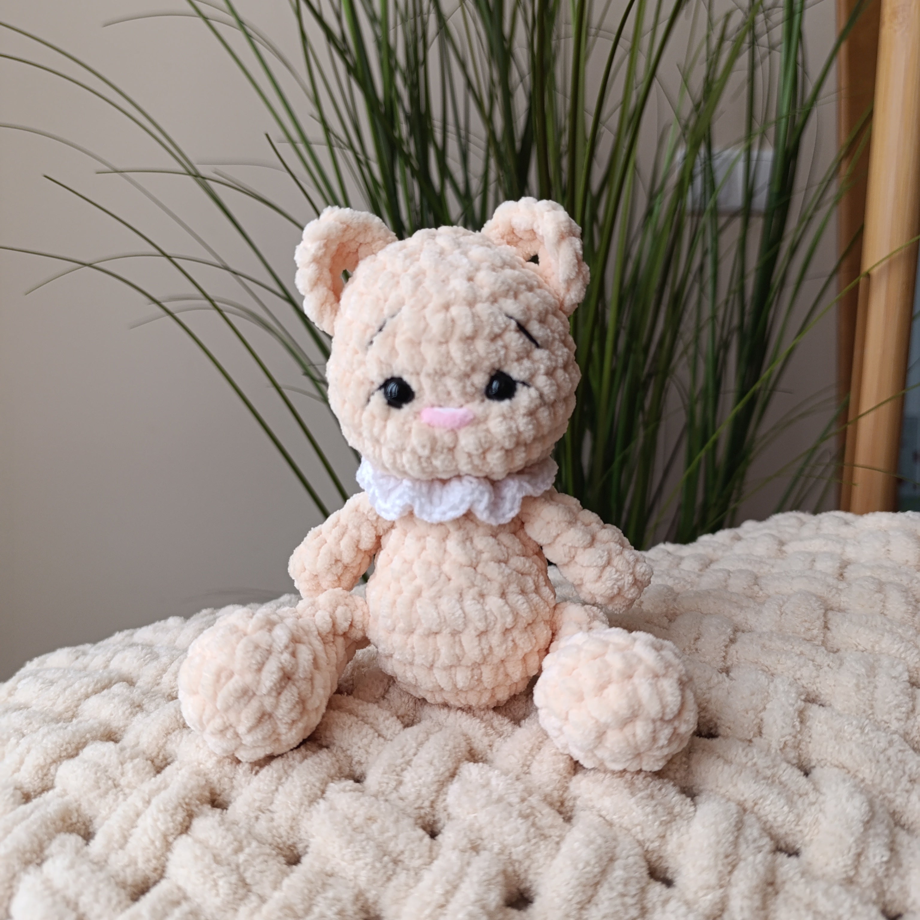 Žaisliukas kačiukas iš Himalaya Dolphin Baby siūlų