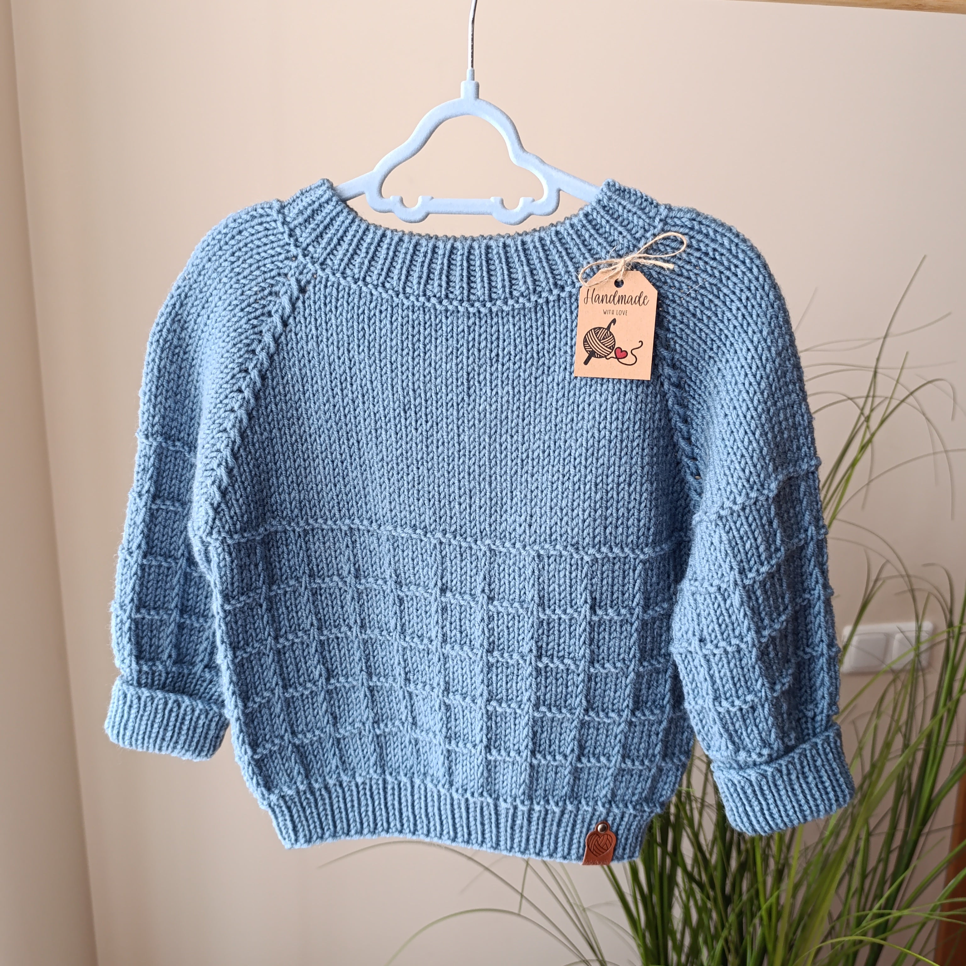 Pusvilnės megztinukas