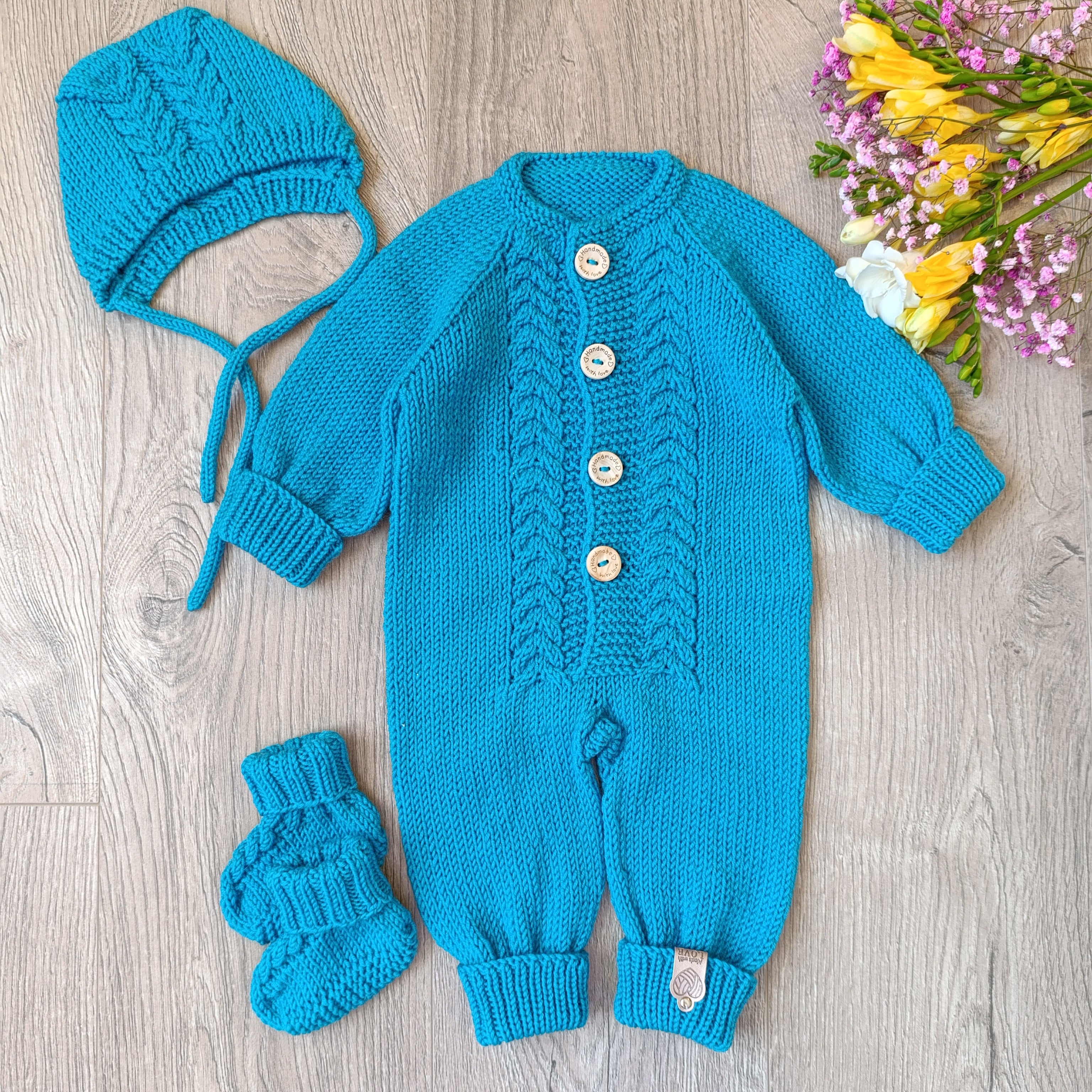 Komplektukas iš 100% merino vilnos