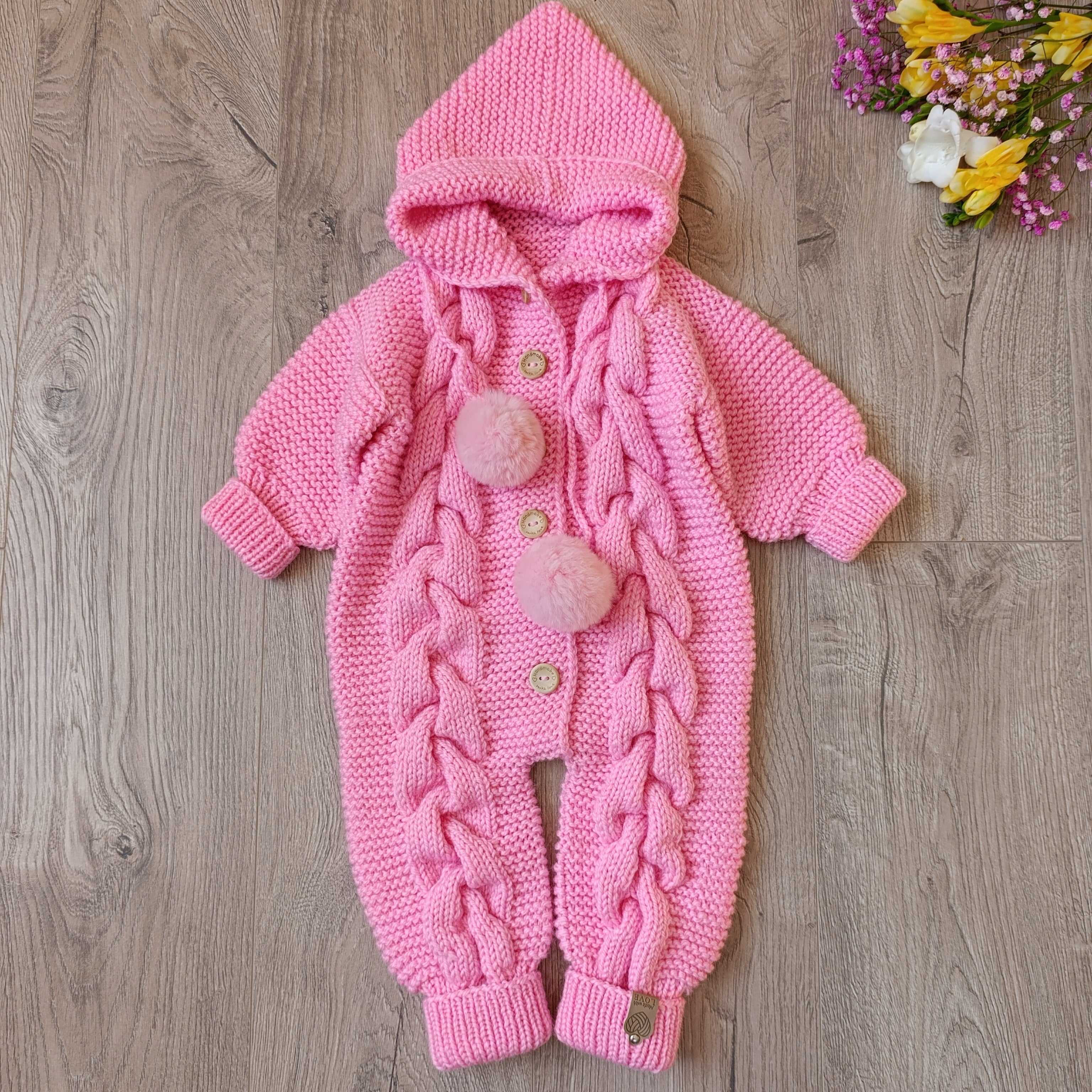 Kombiukas 50% alpakos vilna 50% akrilas