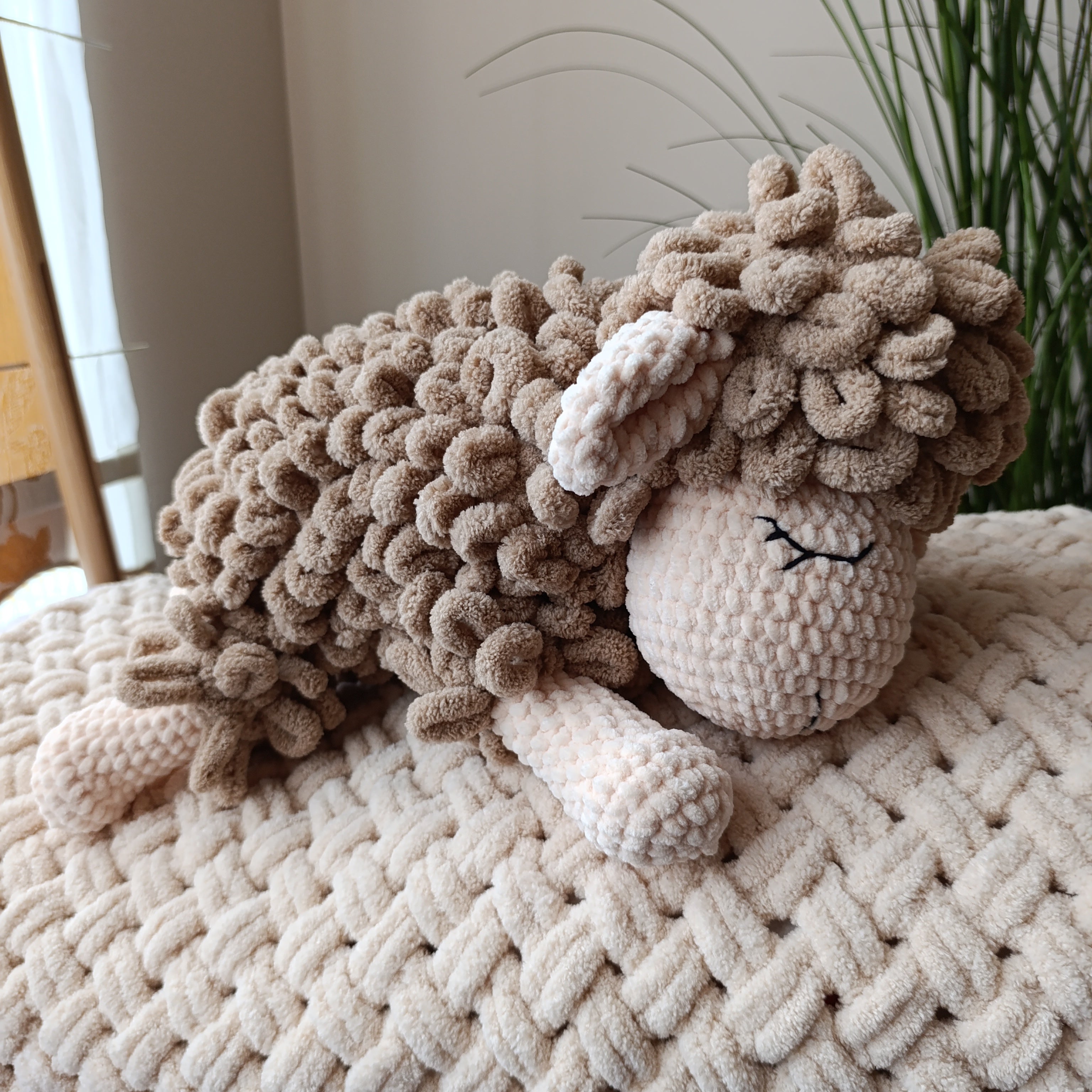 Miego avytė iš Alize Puffy siūlų