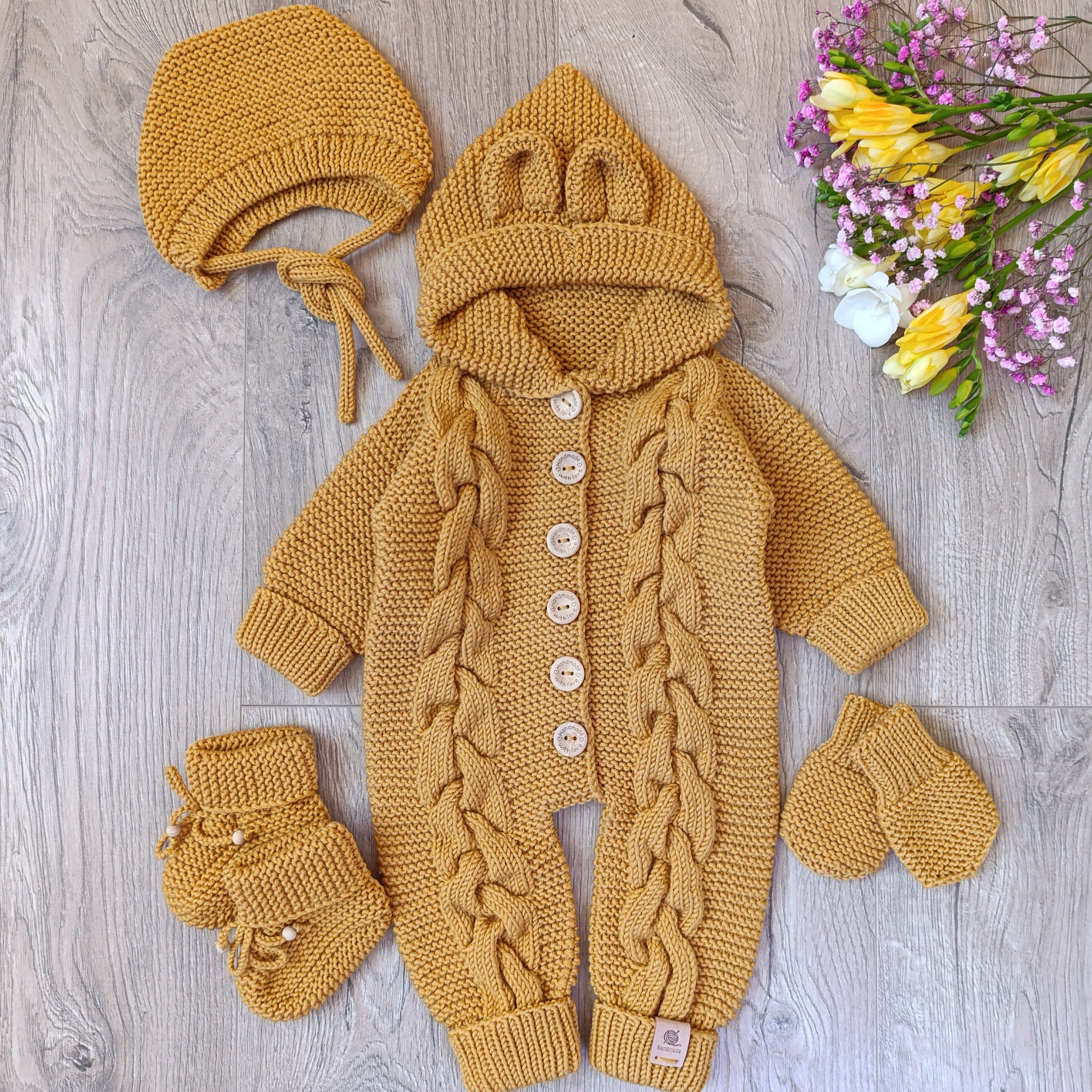 Komplektukas iš merino vilnos